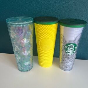 Starbucks 24oz Tumblers x 3